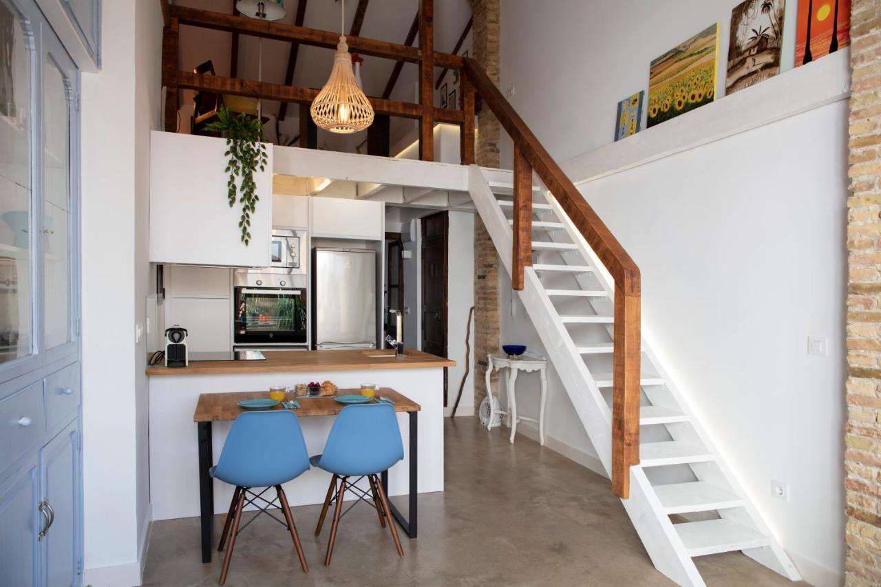 Apartament Florit Flats - Charming With Interior Terrace In Cabanyal Near The Beach Walencja